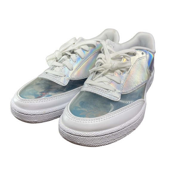 Reebok Men's Club C 85 x WW84 Collectables | White/Silver Metallic |‎ Size 10 - Picture 5 of 12